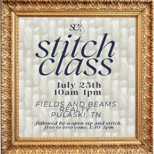 Needlepoint class