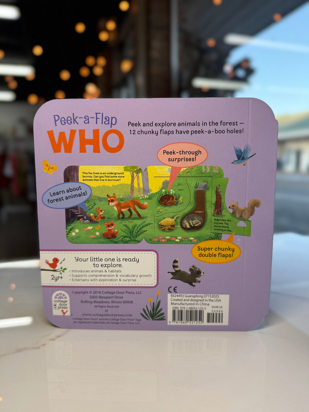 Peek-a-Flap “Who” Chlidren’s Book