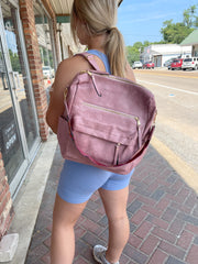 Paper plane backpack